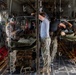 Pararescuemen conduct in-flight medical training