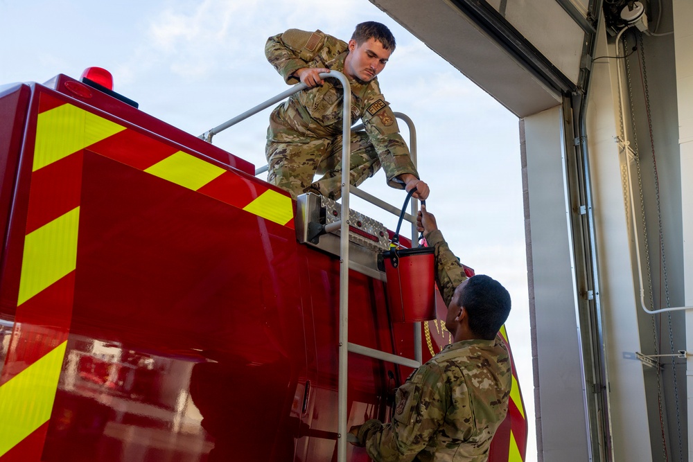 New engine joins fire department as 25-year-old truck retires