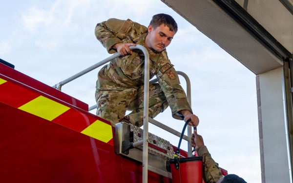 New engine joins fire department as 25-year-old truck retires