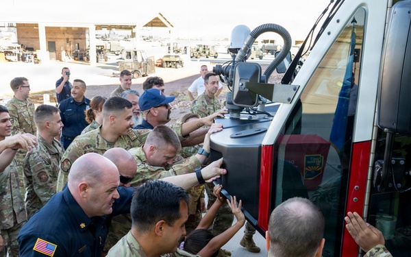 New engine joins fire department as 25-year-old truck retires