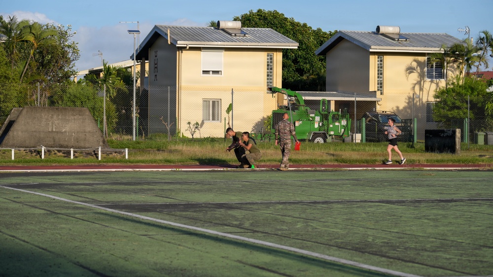 MRF-D Marines conduct exercise circuits, tactical casualty combat care