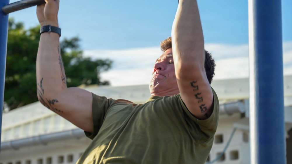 MRF-D Marines conduct exercise circuits, tactical casualty combat care