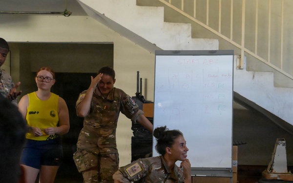 MRF-D Marines conduct exercise circuits, tactical casualty combat care