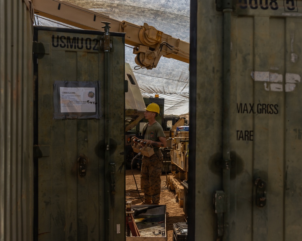 Sustaining Readiness in The Field: Marines with 1st Maintenance Battalion execute FEX