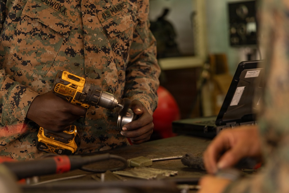 Sustaining Readiness in The Field: Marines with 1st Maintenance Battalion execute FEX