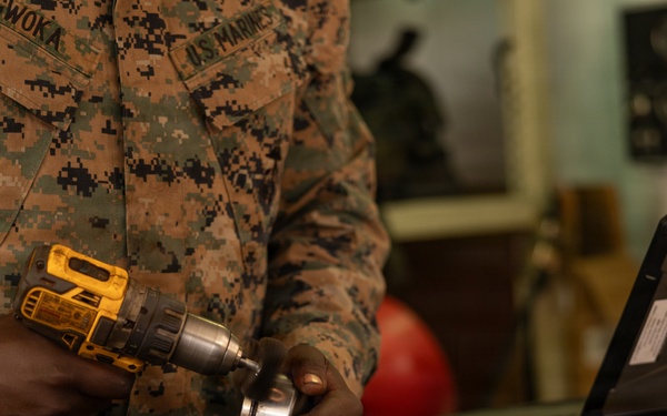 Sustaining Readiness in The Field: Marines with 1st Maintenance Battalion execute FEX