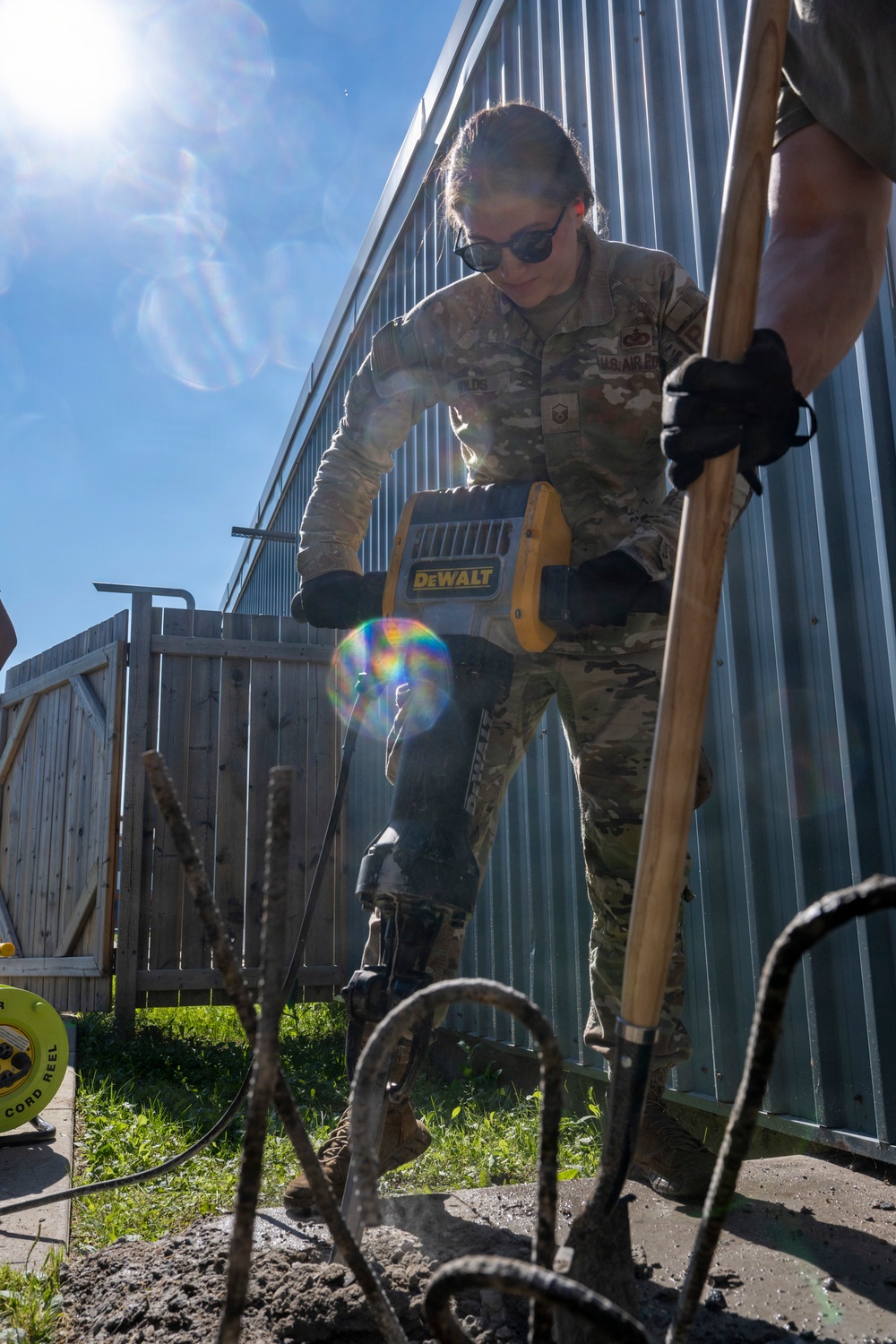 Idaho Air National Guard civil engineers strengthen partnership during Canadian DFT
