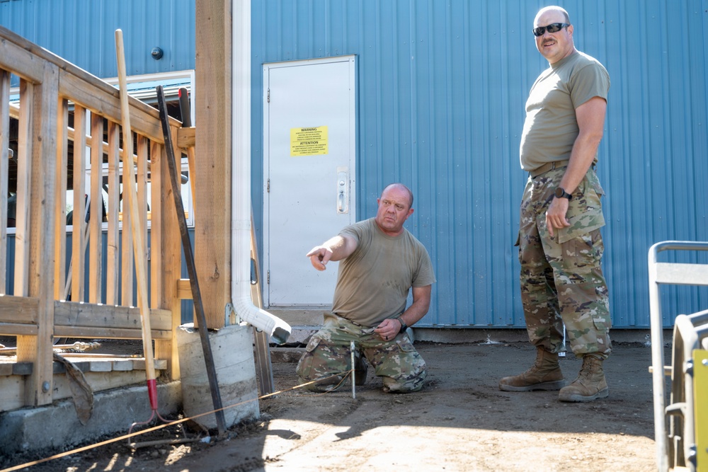 Idaho Air National Guard civil engineers strengthen partnership during Canadian DFT
