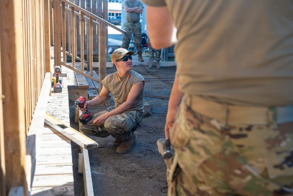 Idaho Air National Guard civil engineers strengthen partnership during Canadian DFT