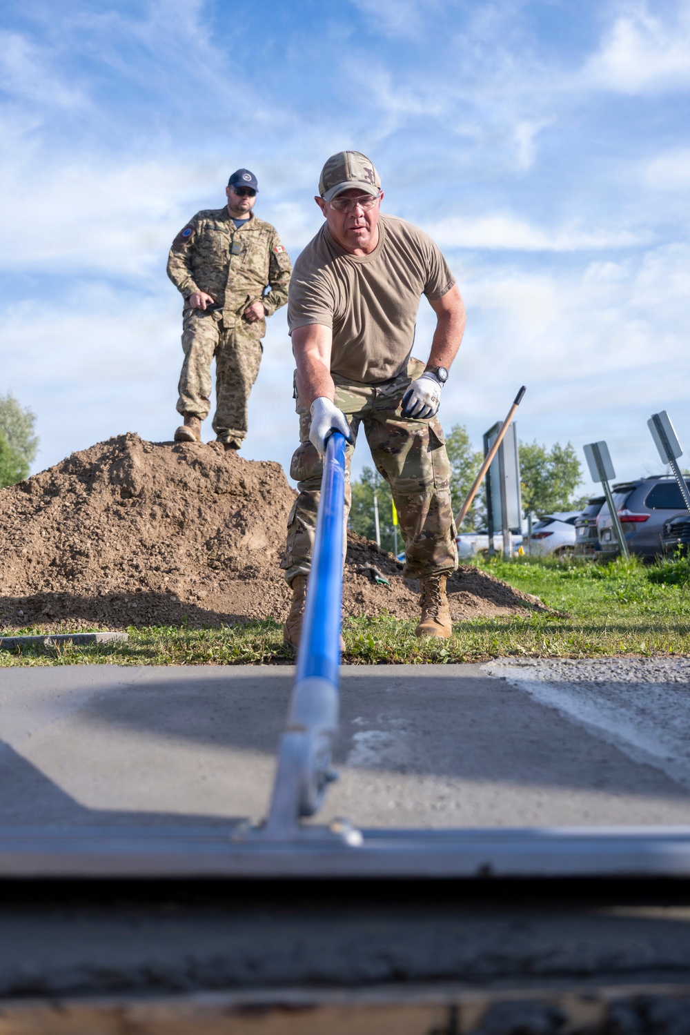 Idaho Air National Guard civil engineers strengthen partnership during Canadian DFT