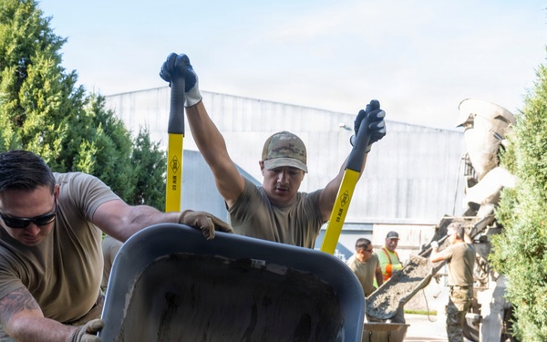 Idaho Air National Guard civil engineers strengthen partnership during Canadian DFT