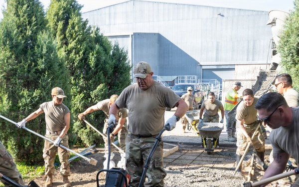 Idaho Air National Guard civil engineers strengthen partnership during Canadian DFT