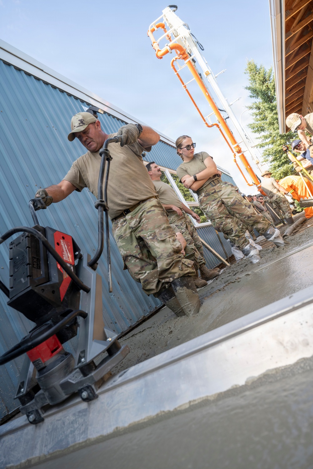 Idaho Air National Guard civil engineers strengthen partnership during Canadian DFT