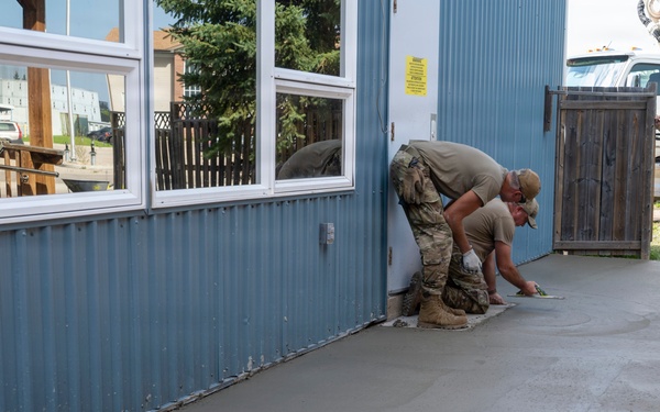 Idaho Air National Guard civil engineers strengthen partnership during Canadian DFT