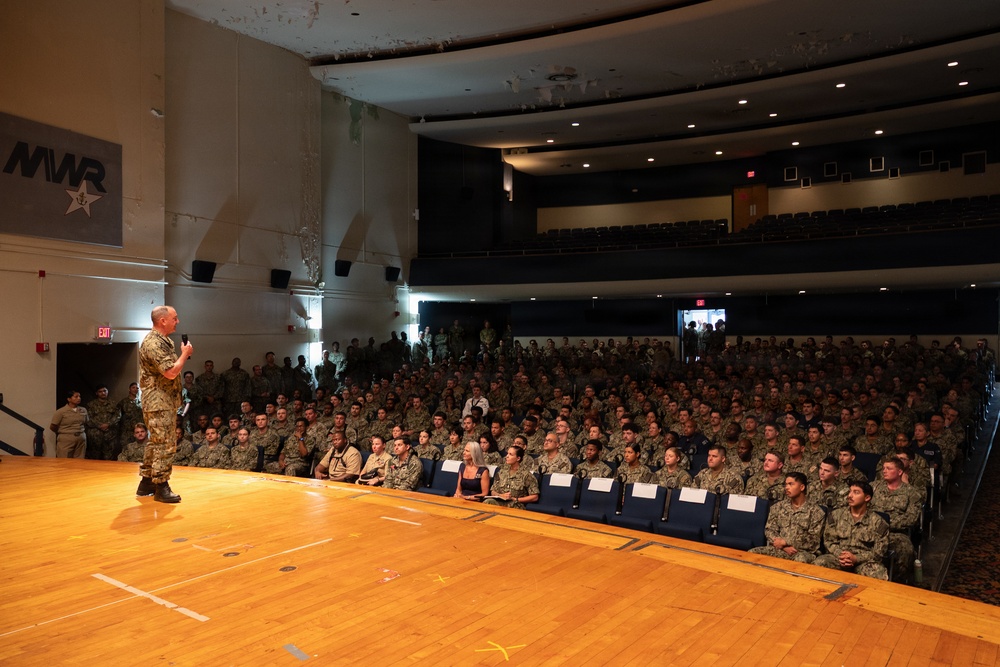 MCPON visits Naval Air Station Oceana and Dam Neck Annex