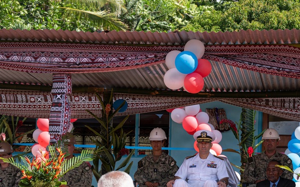 PACIFIC PARTNERSHIP 2026 HOLDS RIBBON CUTTING CEREMONY FOR NABUA SCHOOL HOUSE IN SAVUSAVU, FIJI