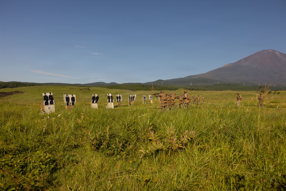 U.S. Marines with 12th LCT execute IMTP at Camp Fuji