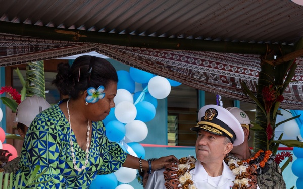 PACIFIC PARTNERSHIP 2026 HOLDS RIBBON CUTTING CEREMONY FOR NABUA SCHOOL HOUSE IN SAVUSAVU, FIJI