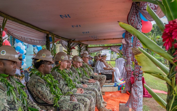 PACIFIC PARTNERSHIP 2026 HOLDS RIBBON CUTTING CEREMONY FOR NABUA SCHOOL HOUSE IN SAVUSAVU, FIJI