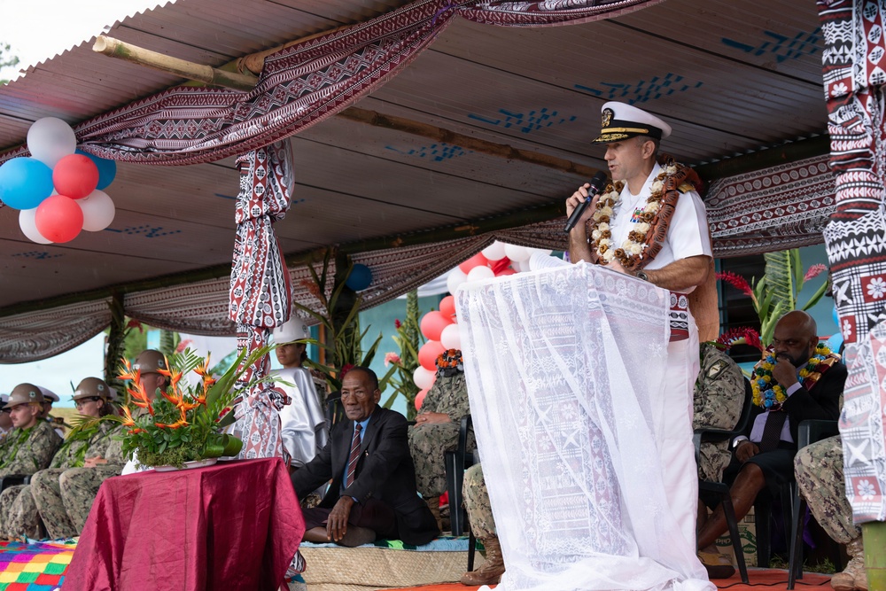 PACIFIC PARTNERSHIP 2026 HOLDS RIBBON CUTTING CEREMONY FOR NABUA SCHOOL HOUSE IN SAVUSAVU, FIJI