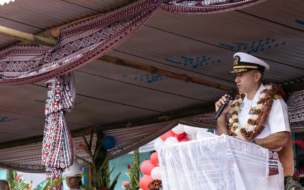 PACIFIC PARTNERSHIP 2026 HOLDS RIBBON CUTTING CEREMONY FOR NABUA SCHOOL HOUSE IN SAVUSAVU, FIJI