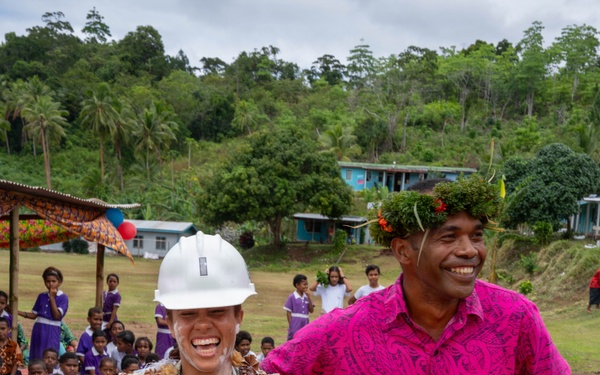PACIFIC PARTNERSHIP 2026 HOLDS RIBBON CUTTING CEREMONY FOR NABUA SCHOOL HOUSE IN SAVUSAVU, FIJI