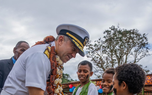 PACIFIC PARTNERSHIP 2026 HOLDS RIBBON CUTTING CEREMONY FOR NABUA SCHOOL HOUSE IN SAVUSAVU, FIJI