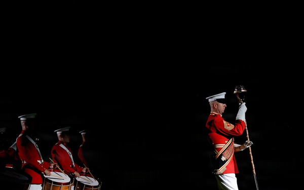 MBW Evening Parade honors His Excellency Greg Moriarty