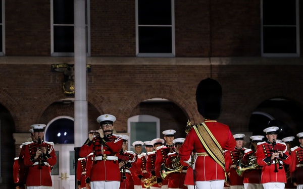 MBW Evening Parade honors His Excellency Greg Moriarty