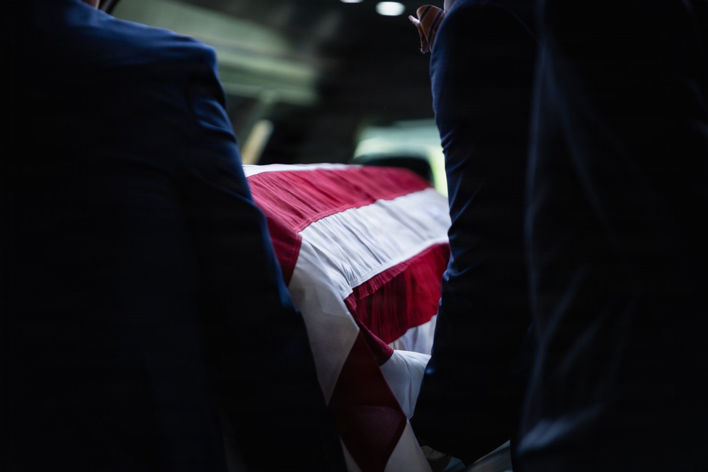 Pfc. Roy H. Drinkard Funeral Service
