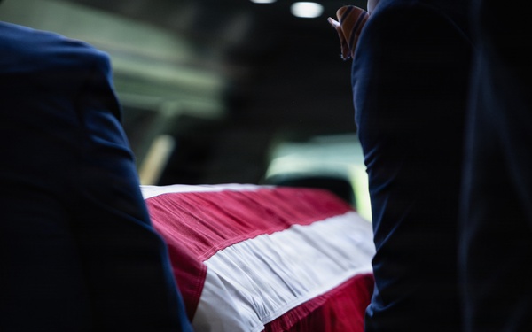 Pfc. Roy H. Drinkard Funeral Service