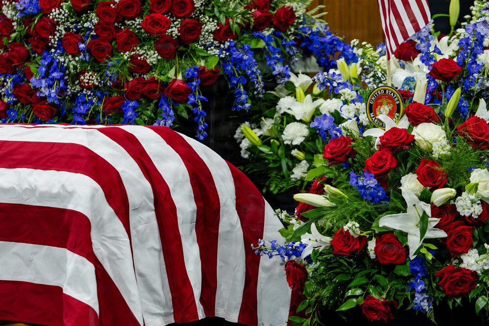 Pfc. Roy H. Drinkard Funeral Service