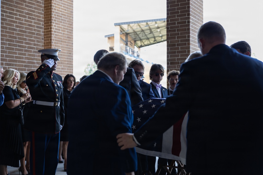 Pfc. Roy H. Drinkard Funeral Service