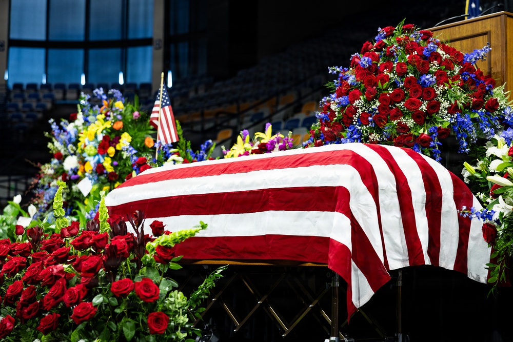Pfc. Roy H. Drinkard Funeral Service