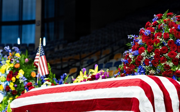 Pfc. Roy H. Drinkard Funeral Service