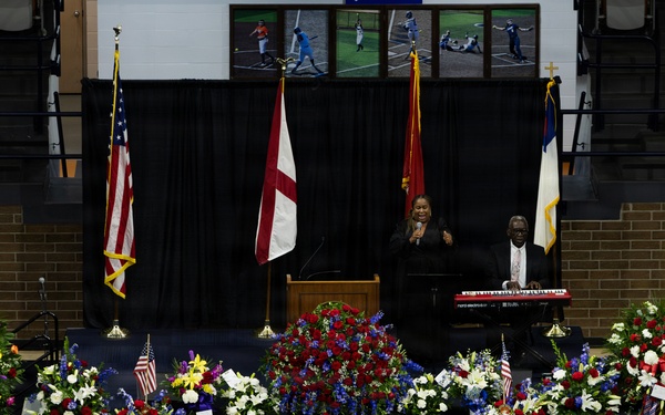 Pfc. Roy H. Drinkard Funeral Service