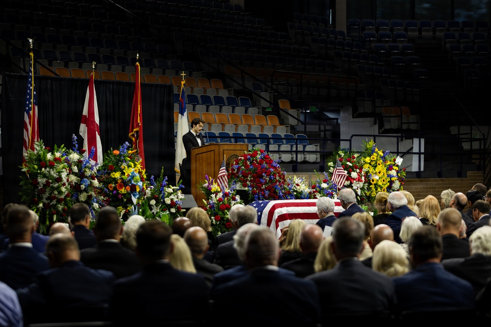 Pfc. Roy H. Drinkard Funeral Service