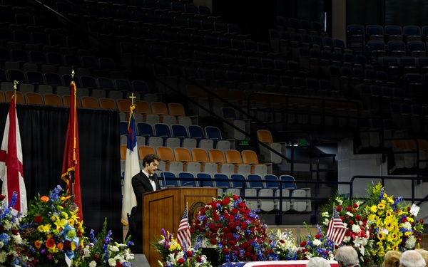 Pfc. Roy H. Drinkard Funeral Service