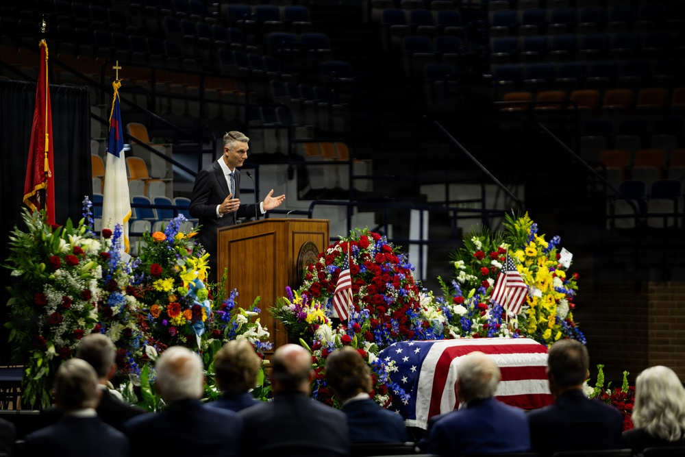 Pfc. Roy H. Drinkard Funeral Service