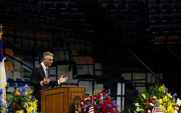 Pfc. Roy H. Drinkard Funeral Service