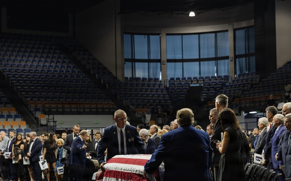 Pfc. Roy H. Drinkard Funeral Service