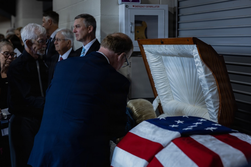 Pfc. Roy H. Drinkard Funeral Service