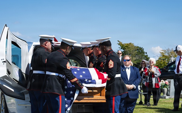 Pfc. Roy H. Drinkard Funeral Service