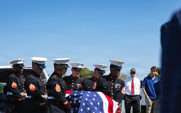 Pfc. Roy H. Drinkard Funeral Service