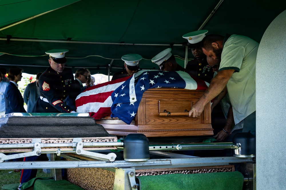 Pfc. Roy H. Drinkard Funeral Service
