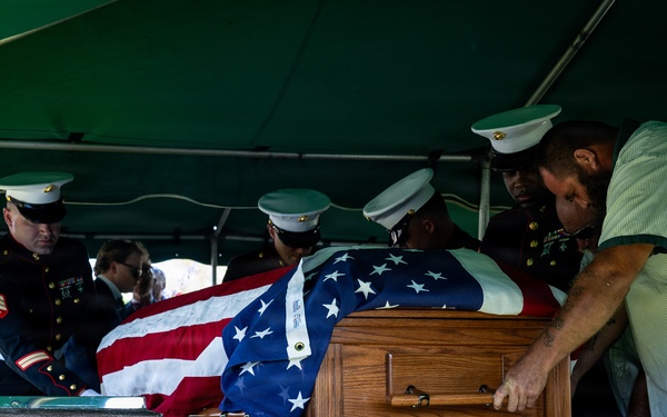 Pfc. Roy H. Drinkard Funeral Service