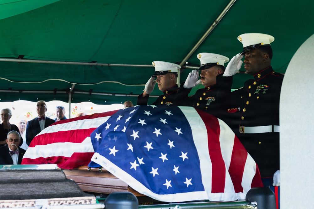 Pfc. Roy H. Drinkard Funeral Service