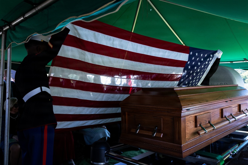 Pfc. Roy H. Drinkard Funeral Service