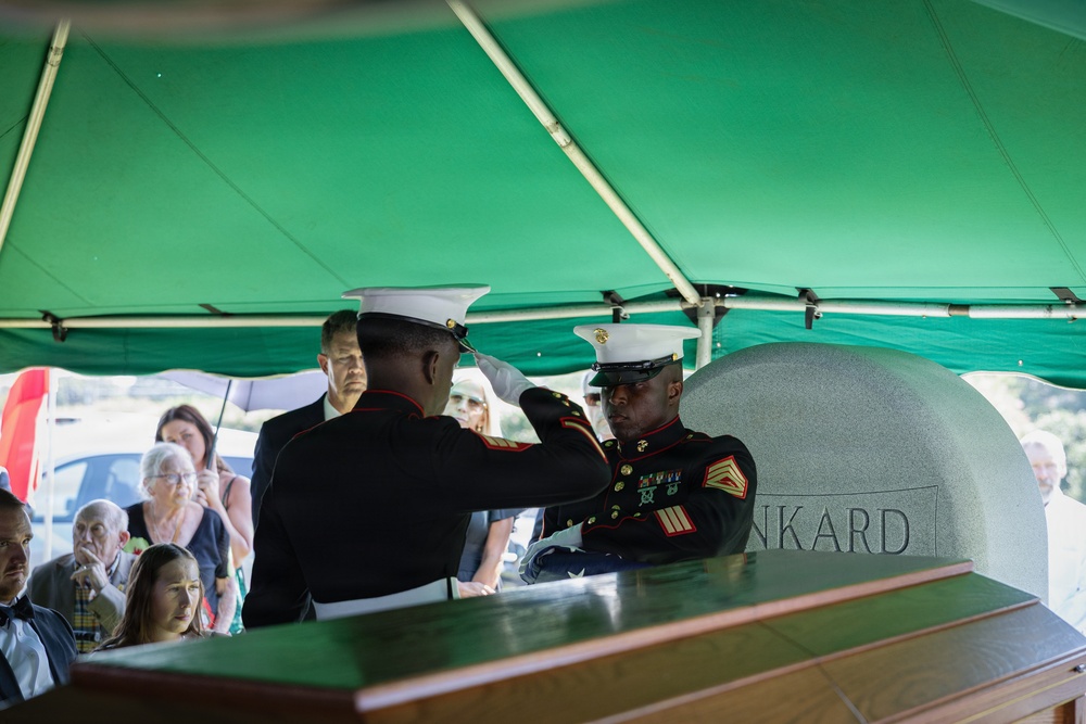 Pfc. Roy H. Drinkard Funeral Service