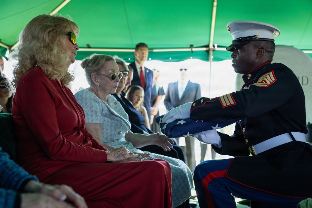 Pfc. Roy H. Drinkard Funeral Service